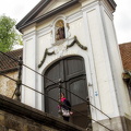 Entrance to the Princely Beguinage of the Vineyard occupied by Benedictine nuns